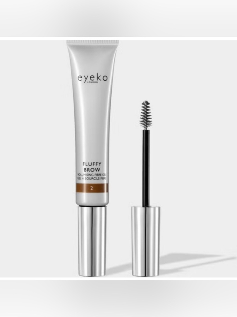 Eyeko Fluffy Brow Fibre Gel - Warm Brown #2